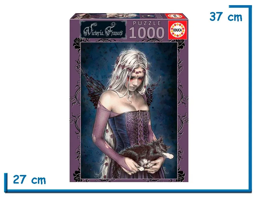 EDUCA PUZZLE X1000 PZS ANGEL DE LA MUERTE VICTORIA FRANCES
