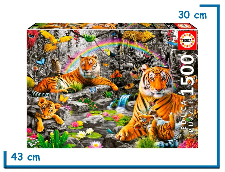 EDUCA PUZZLE X1500 PZS SELVA RADIANTE