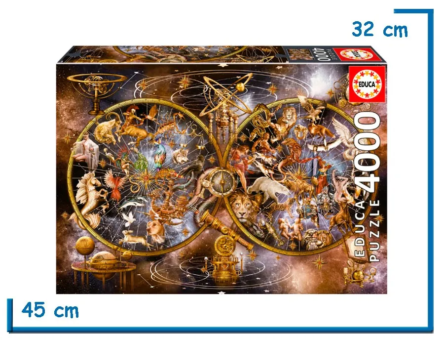 EDUCA PUZZLE X4000 PZS CONSTELACIONES
