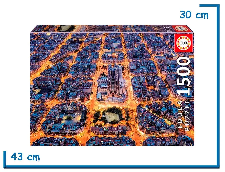 EDUCA PUZZLE X1500 PZS BARCELONA