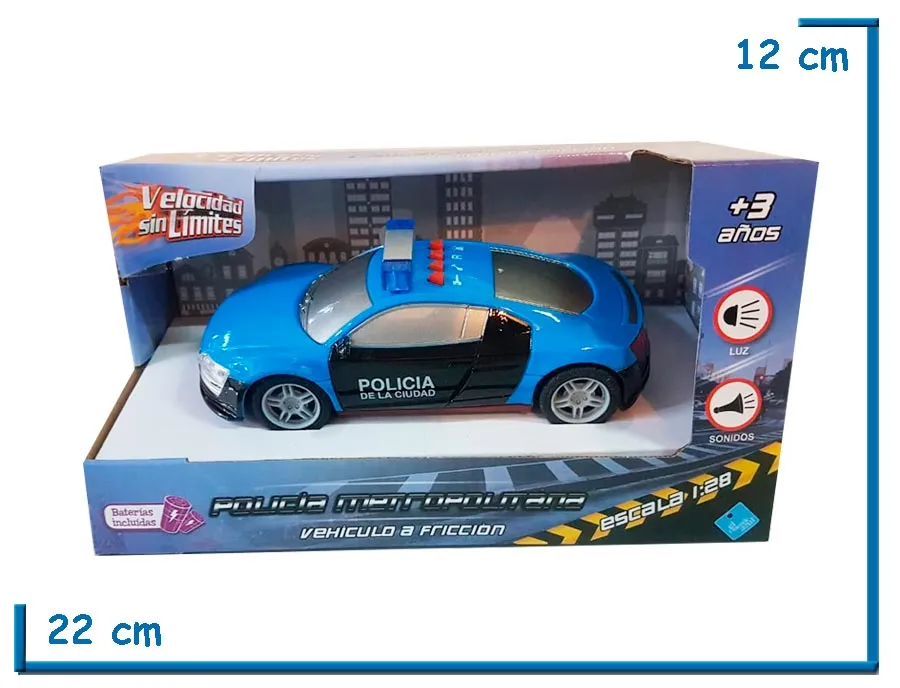 AUTO POLICIA METROPOLITANA A FRICCION
