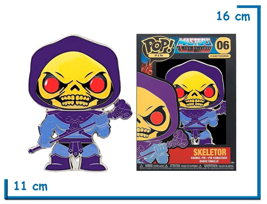 FUNKO POP PIN SKELETOR MOTU