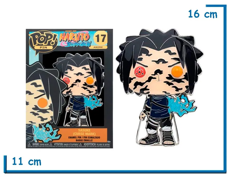 FUNKO POP PIN SASUKE (CURSE MARK) NARUTO