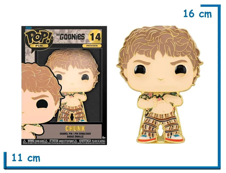 FUNKO POP PIN CHUNK THE GOONIES