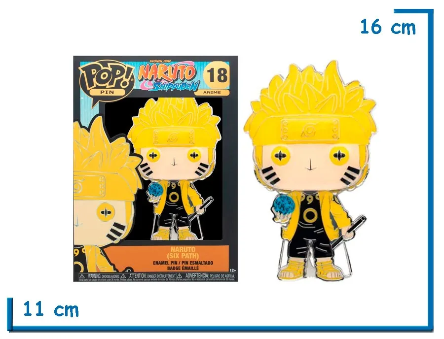 FUNKO POP PIN NARUTO (SIX PATH) NARUTO