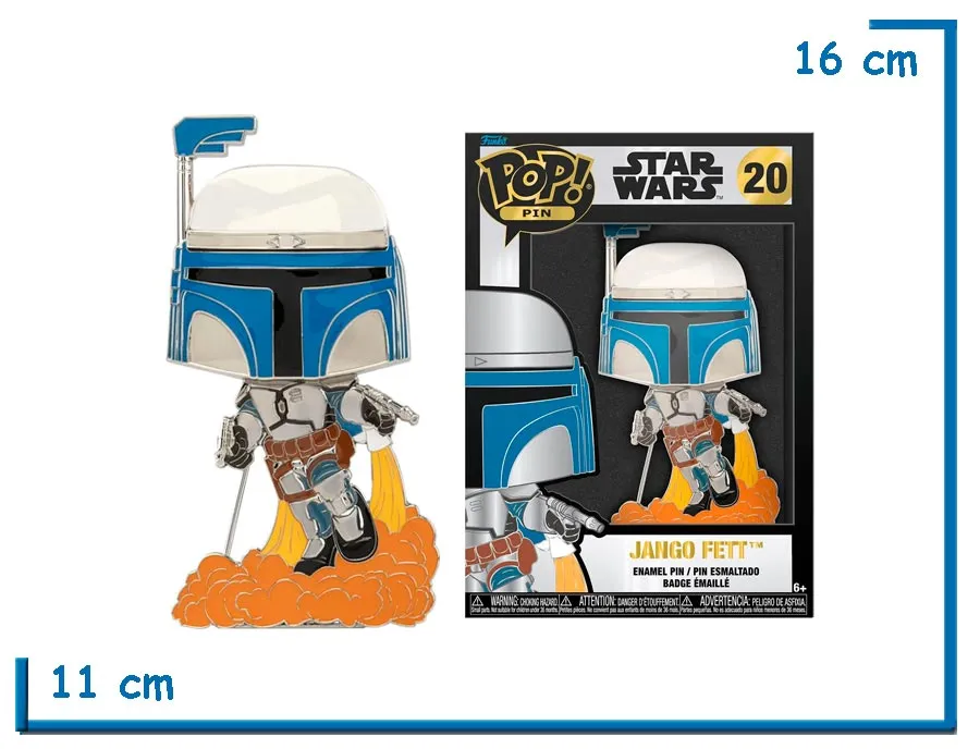 FUNKO POP PIN JANGO FETT SW