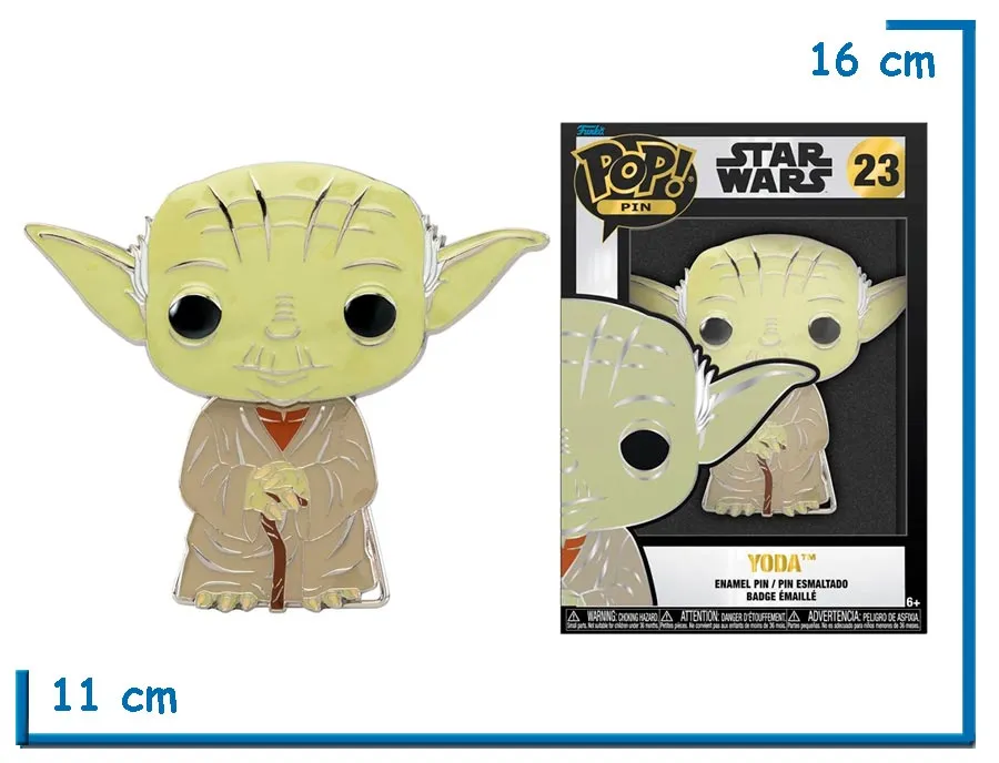 FUNKO POP PIN YODA SW