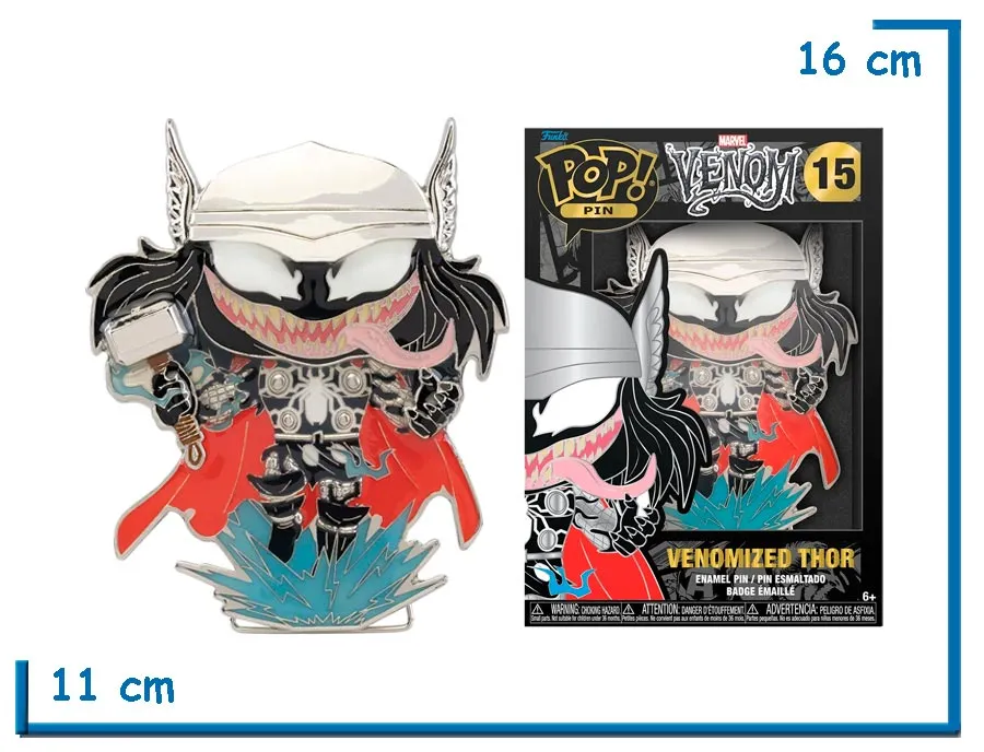 FUNKO POP PIN VENOMIZED THOR VENOM