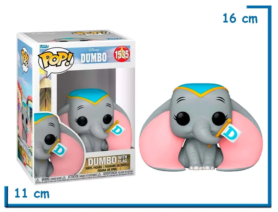 FUNKO POP DUMBO WITH FLAG DUMBO