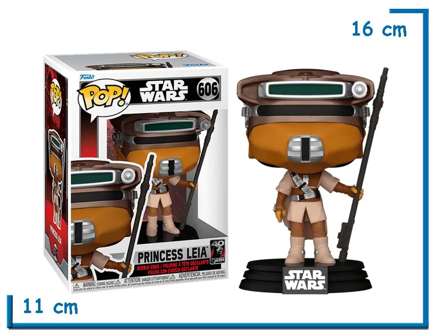 FUNKO POP PRINCESS LEIA (BOUSHH) STAR WARS