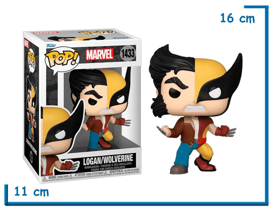 FUNKO POP LOGAN WOLVERINE MARVEL