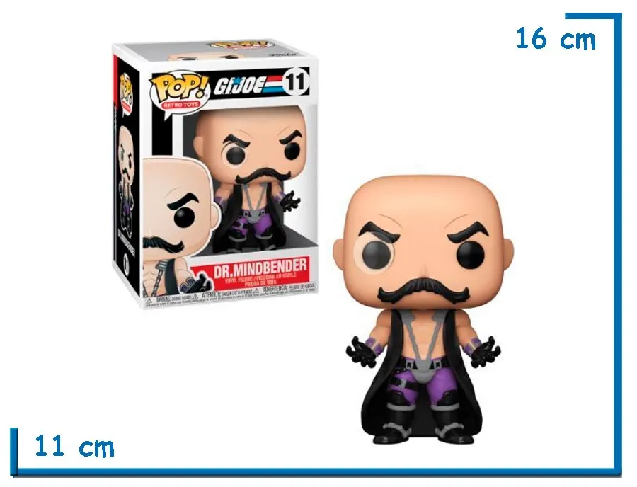 FUNKO POP DR. MINDBENDER G.I.JOE