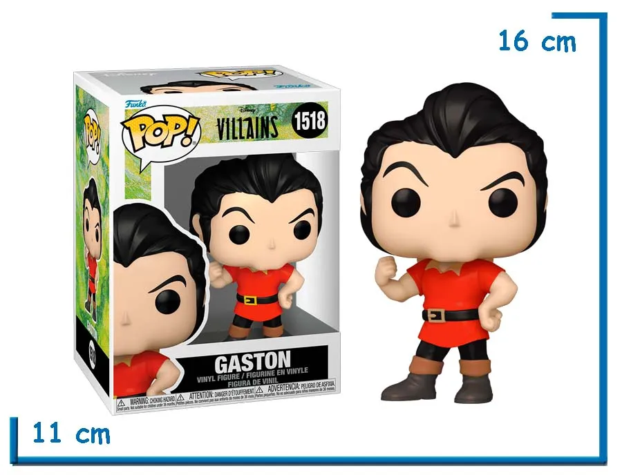 FUNKO POP GASTON DISNEY VILLAINS