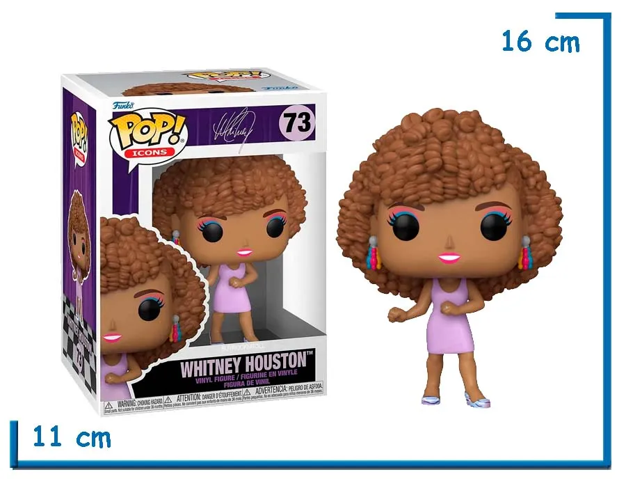 FUNKO POP WHITNEY HOUSTON (I WANNA DANCE) WH