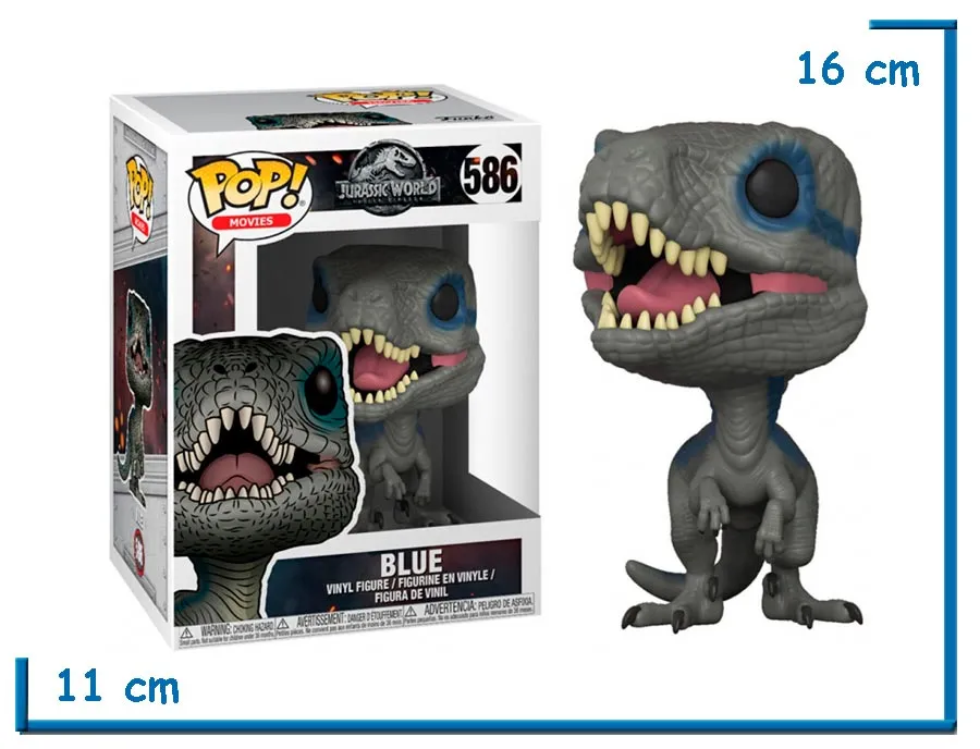 FUNKO POP BLUE JURASSIC WORLD