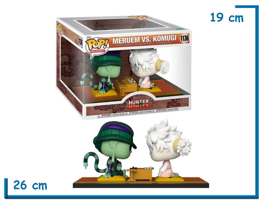 FUNKO POP MOMENTS MERUEM VS. KOMUGI HUNTER X HUNTER