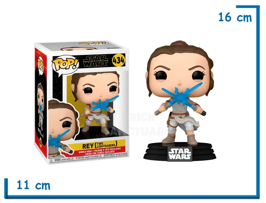FUNKO POP REY (TWO LIGHTSABERS) SW
