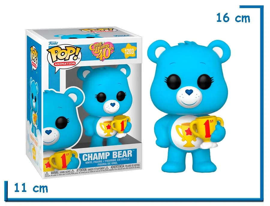 FUNKO POP CHAMP BEAR CARE BEARS 40TH