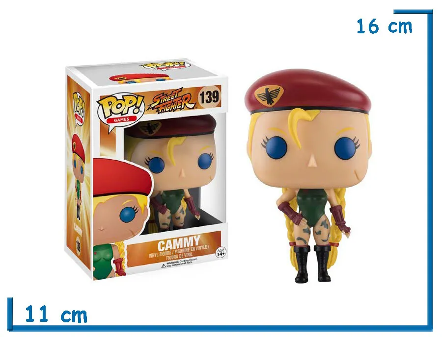 FUNKO POP STREET FIGHTER CAMMY