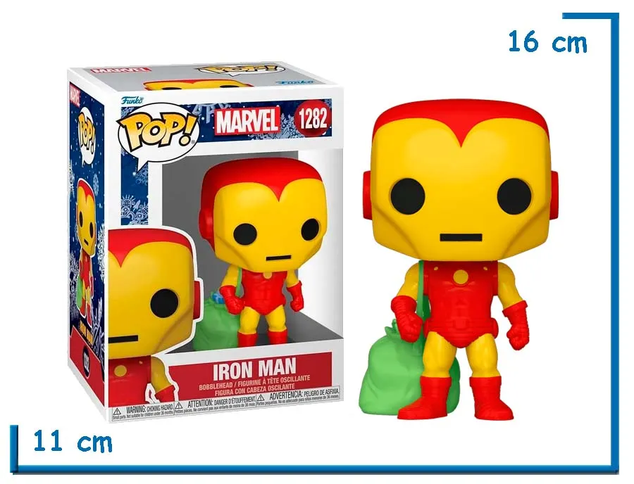 FUNKO POP IRON MAN (HOLIDAY) MARVEL