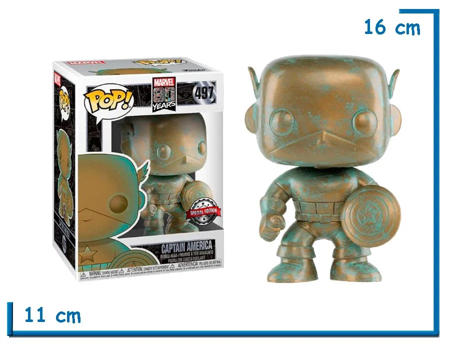 FUNKO POP CAPTAIN AMERICA PATINA