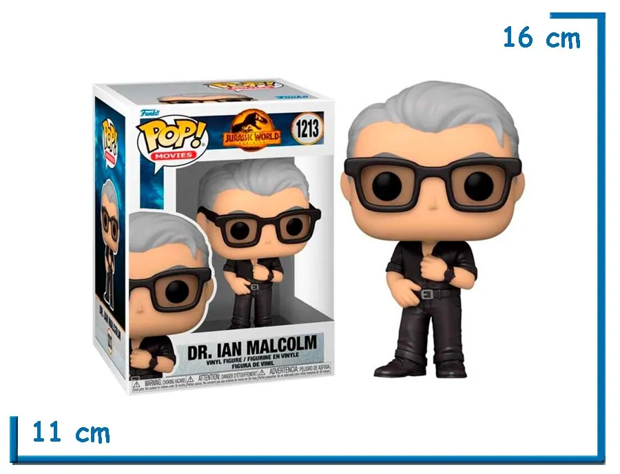 FUNKO POP DR. IAN MALCOM JURASSIC WORLD DOMINION