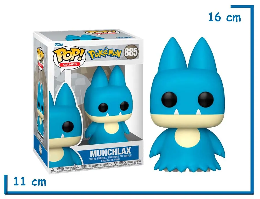 FUNKO POP MUNCHLAX POKEMON