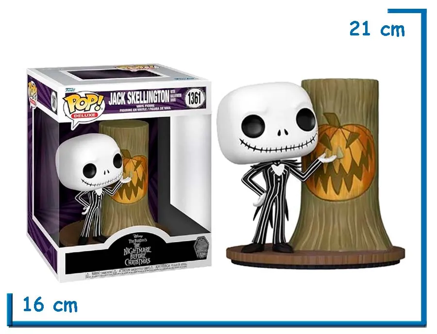 FUNKO POP DELUXE JACK SKELLINGTON HALLOWEEN DOOR DISNEY TNBX