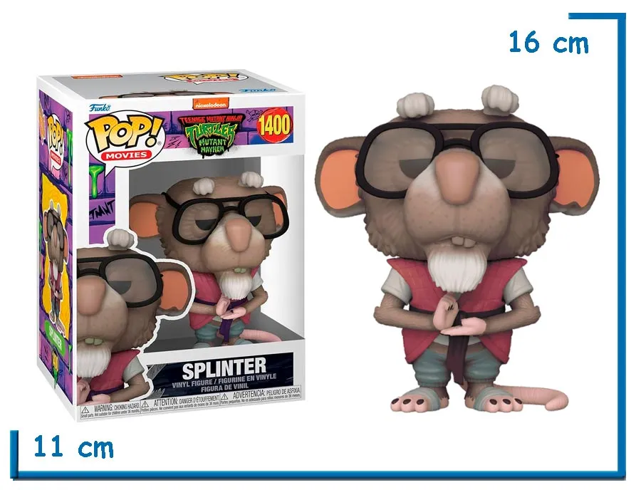 FUNKO POP SPLINTER TMNT MM