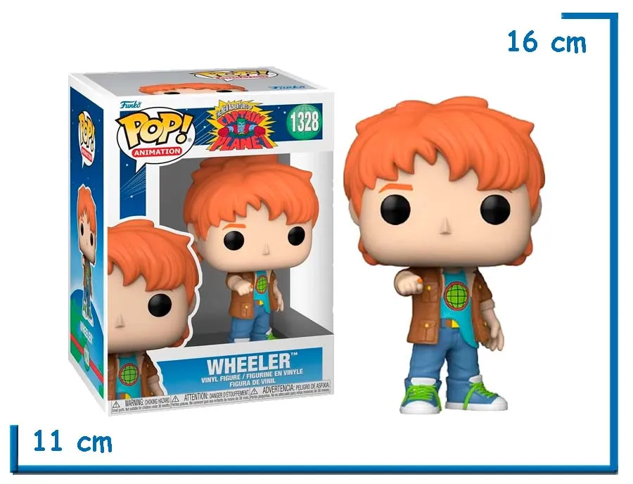 FUNKO POP WHEELER THE NEW ADVENTURES OF CAPTAIN PLANET