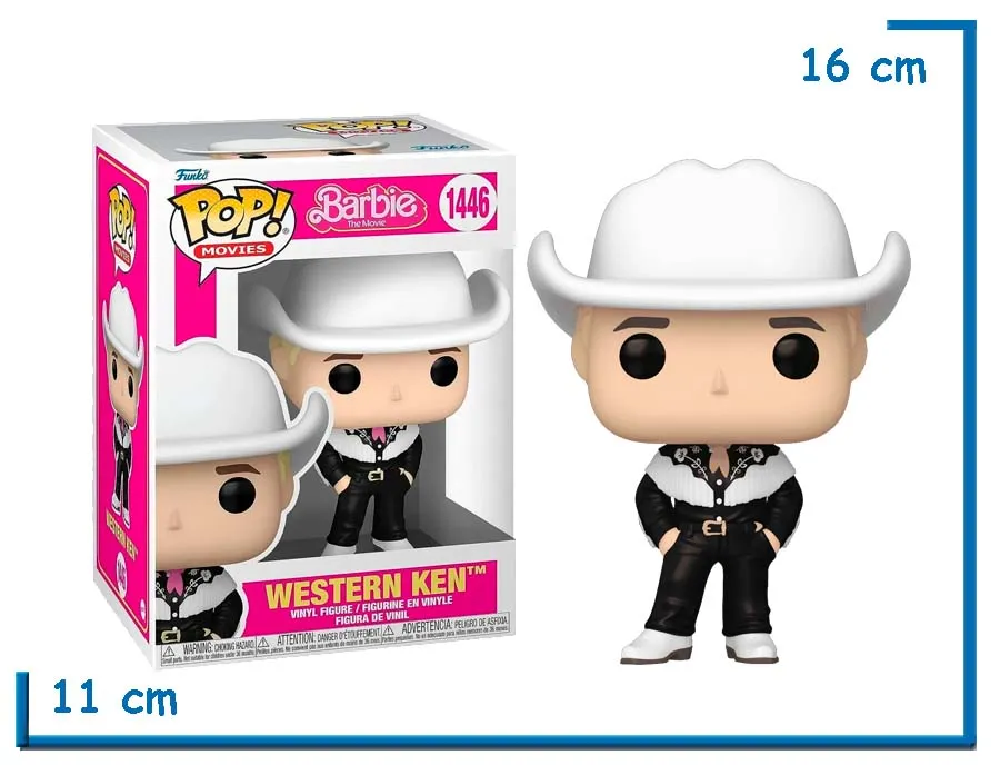 FUNKO POP WESTERN KEN BARBIE THE MOVIE