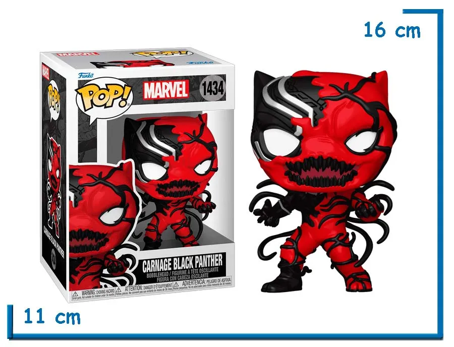 FUNKO POP CARNAGE BLACK PANTHER MARVEL