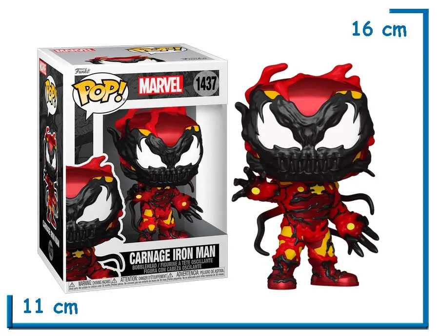 FUNKO POP CARNAGE IRON MAN MARVEL
