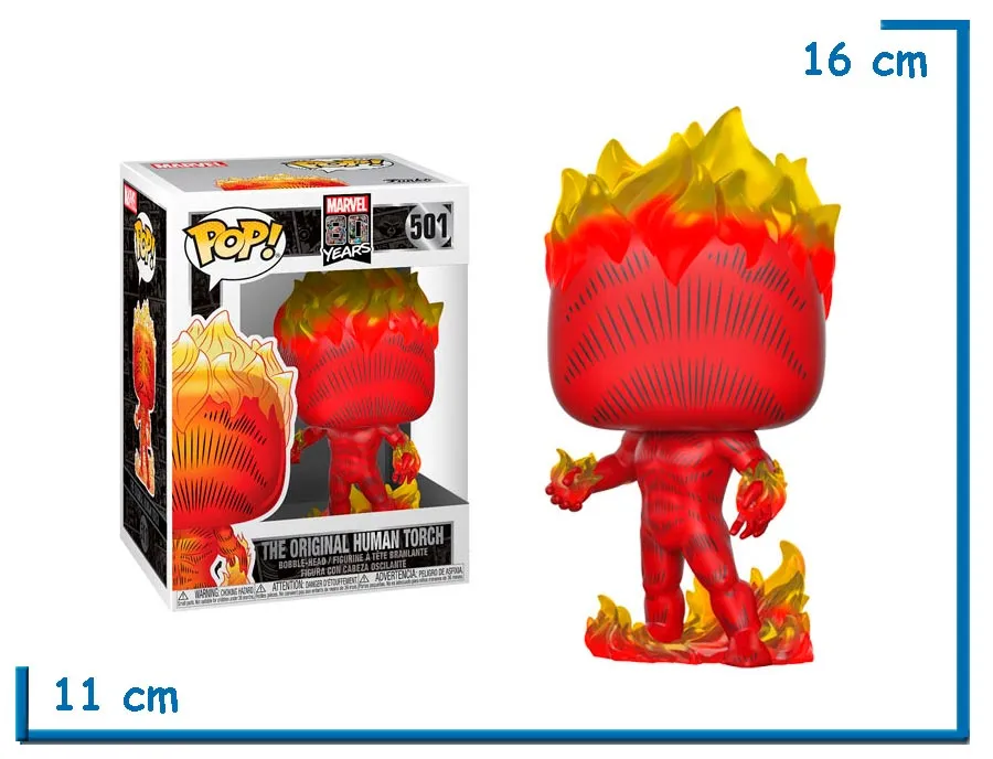 FUNKO POP THE ORIGINAL HUMAN TORCH MARVEL