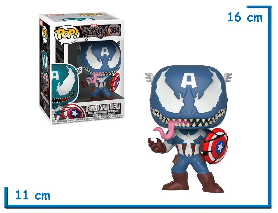 FUNKO POP VENOMIZED CAPTAIN AMERICA