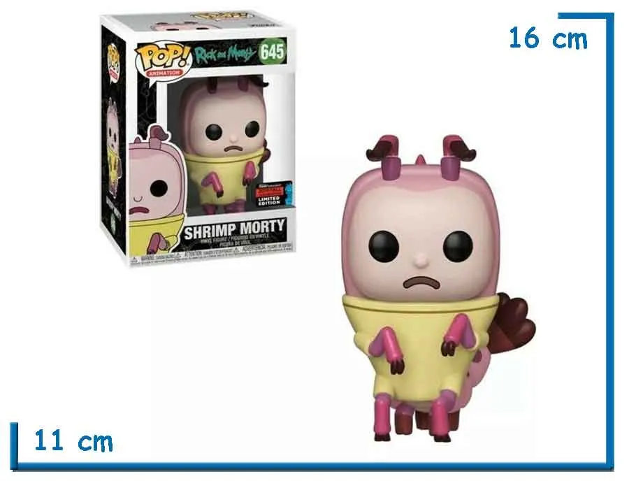 FUNKO POP MORTY SHRIMP RAM CCLE