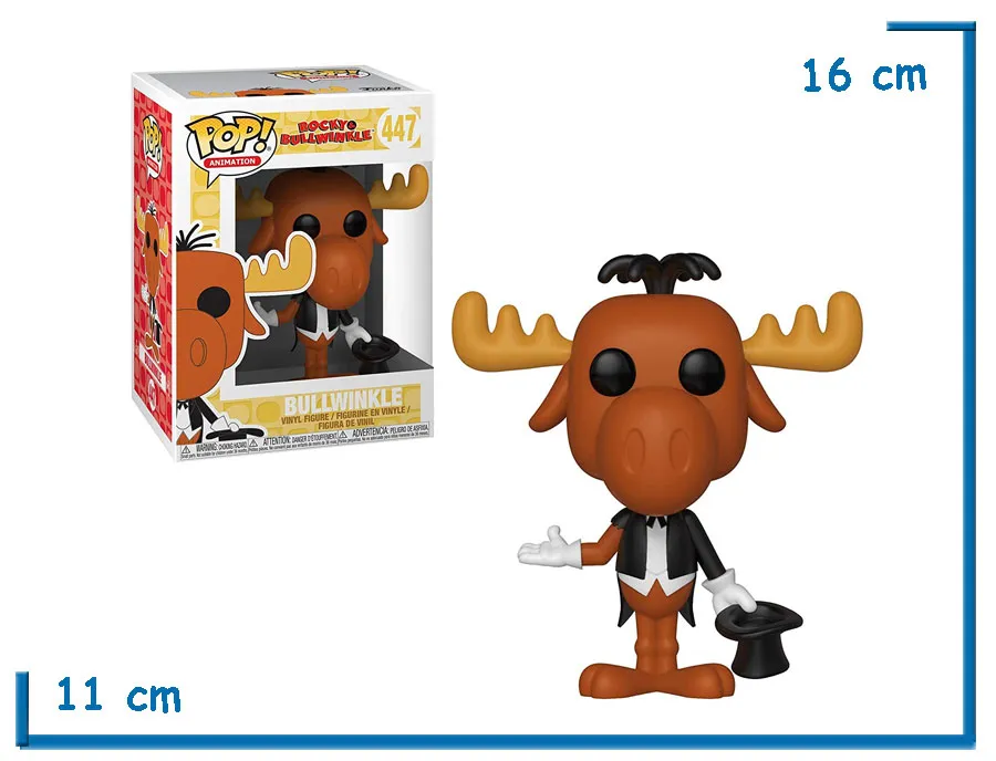 FUNKO POP BULLWINKLE MAGICIAN R&B