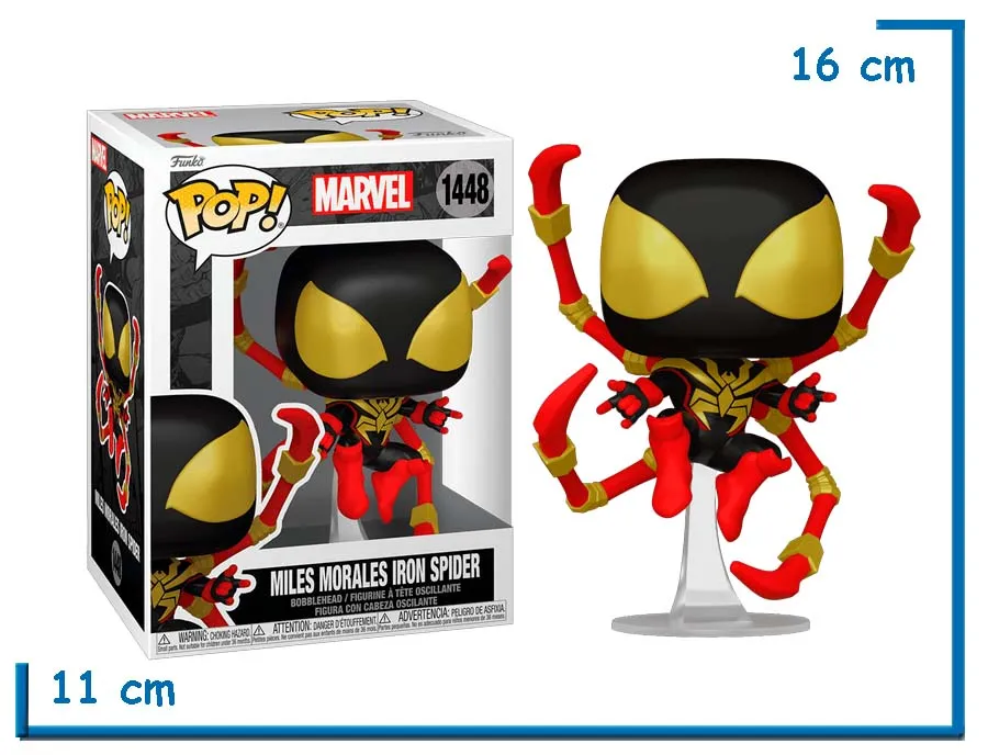 FUNKO POP MILES MORALES IRON SPIDER MARVEL