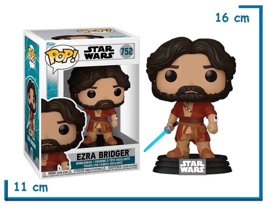FUNKO POP EZRA BRIDGER AHSOKA STAR WARS