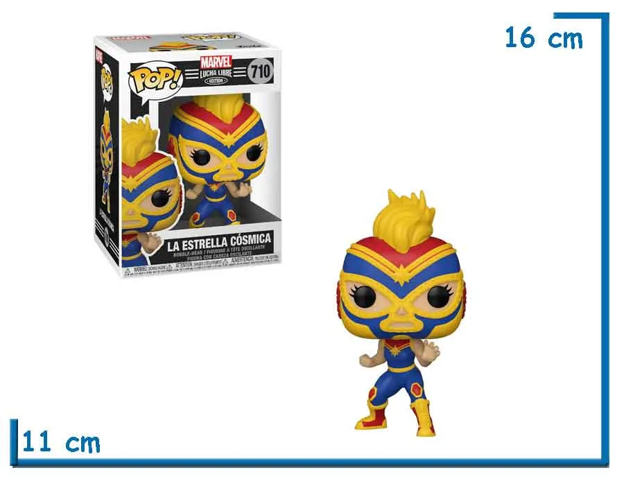 FUNKO POP CAPTAIN MARVEL LUCHADORES