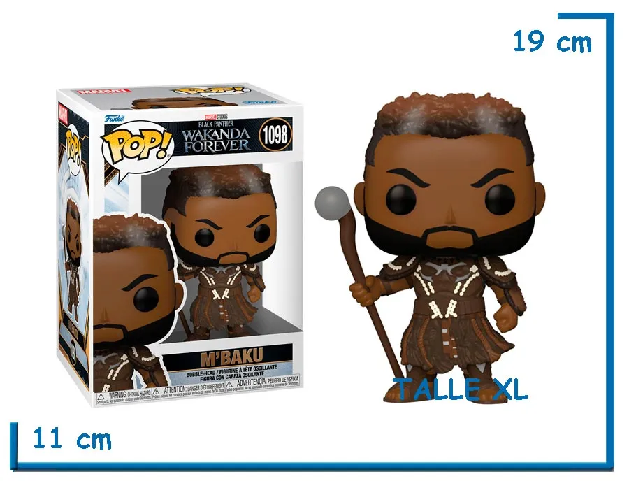 FUNKO POP MBAKU WAKANDA FOREVER