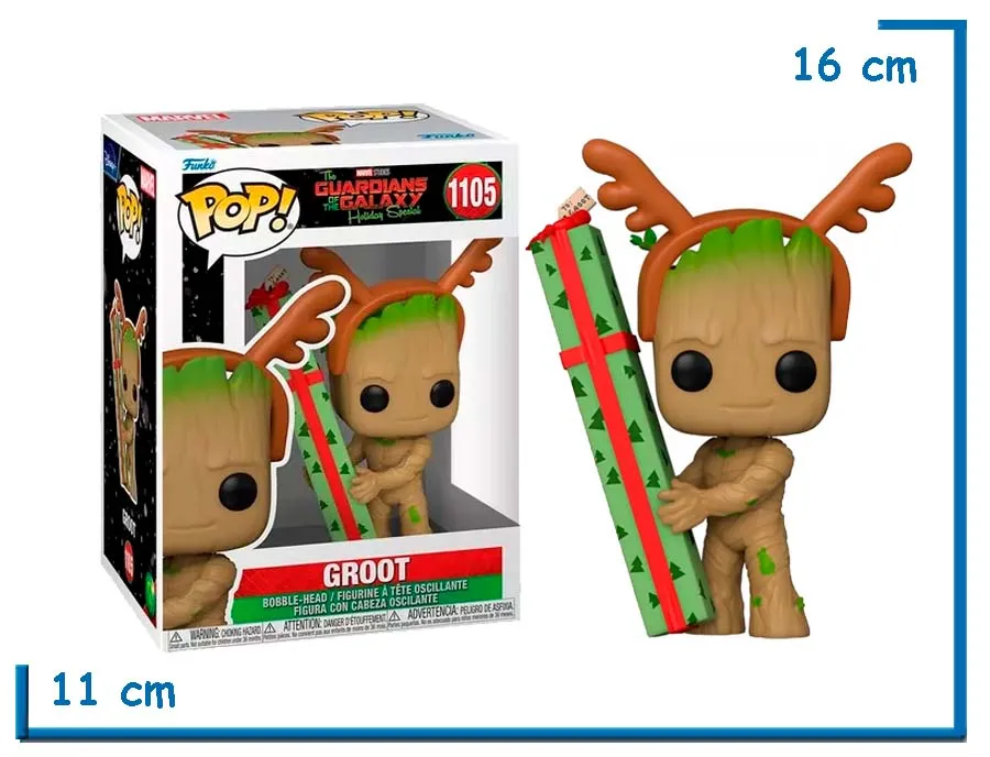 FUNKO POP GROOT GOTG HOLIDAY SPECIAL