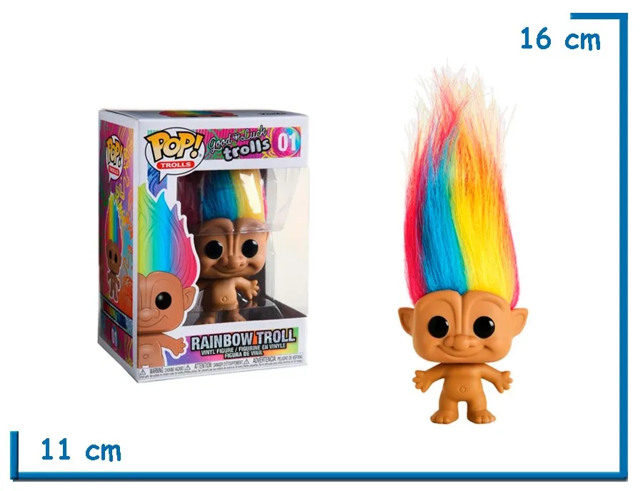 FUNKO POP RAINBOW TROLL GLT