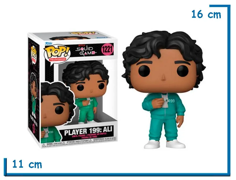 FUNKO POP PLAYER 199 ALI SQUID GAME