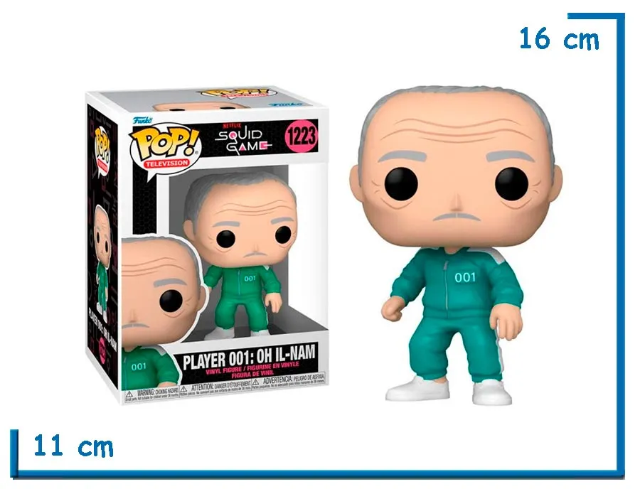 FUNKO POP PLAYER 002 OH IL-NAM SQUID GAME