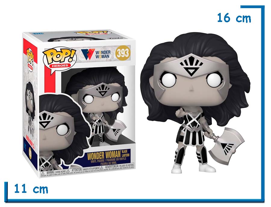 FUNKO POP WONDER WOMAN BLACK LANTERN WW80