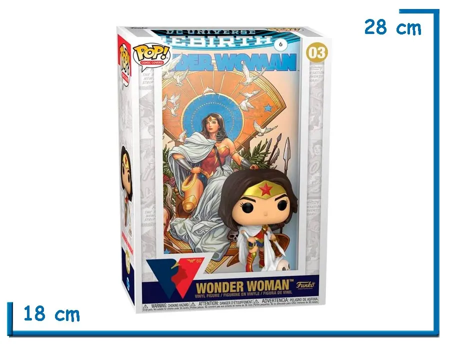 FUNKO POP COMIC COVERS WONDER WOMAN REBIRTH