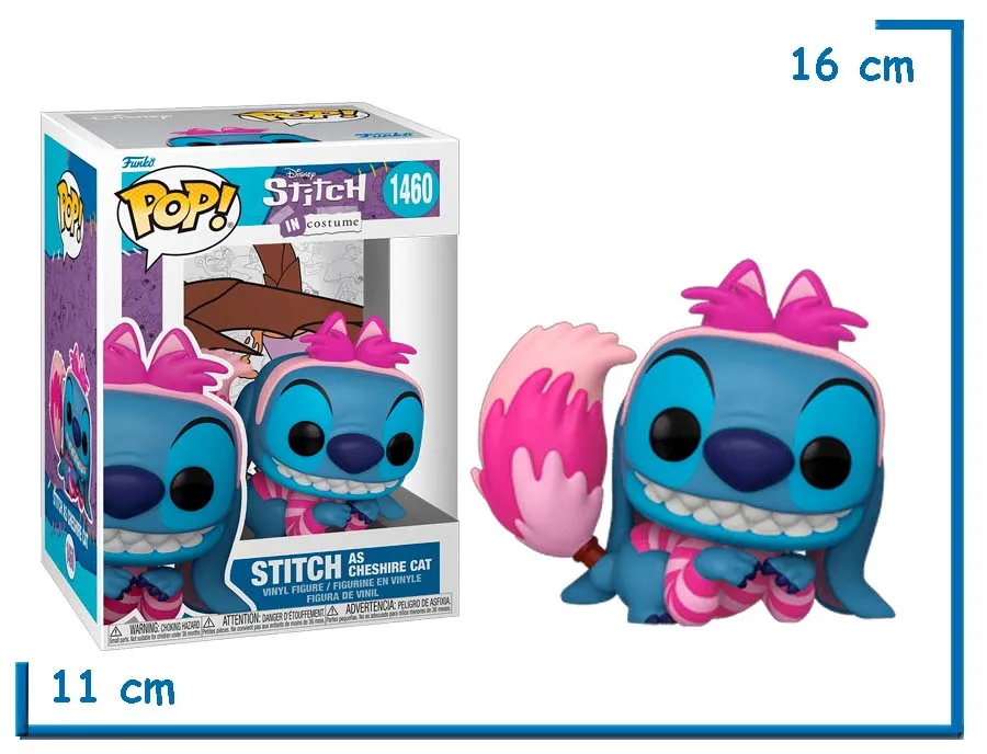 FUNKO POP STITCH AS CHESHIRE CAT DISNEY STITCH IN COSTUME