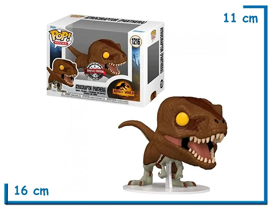 FUNKO POP ATROCIRAPTOR (PANTHERA) JURASSIC WORLD DOMINION XGE