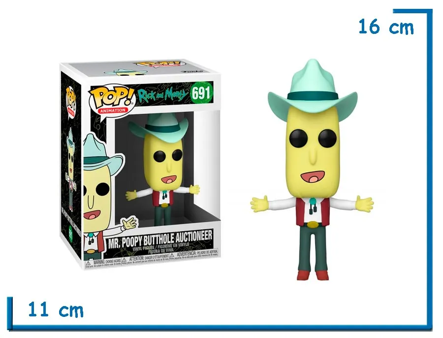 FUNKO POP MR POOPY BUTTHOLE AUCTIONEER RAM